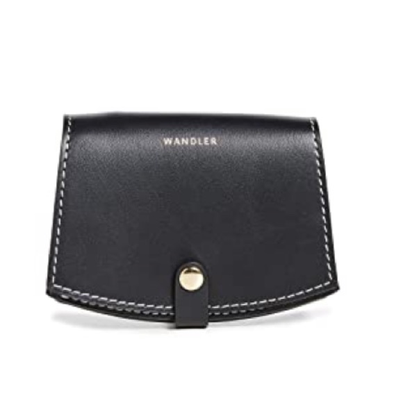 NEW Wandler Black Compact Wallet-Made in Italy - Picture 8 of 16